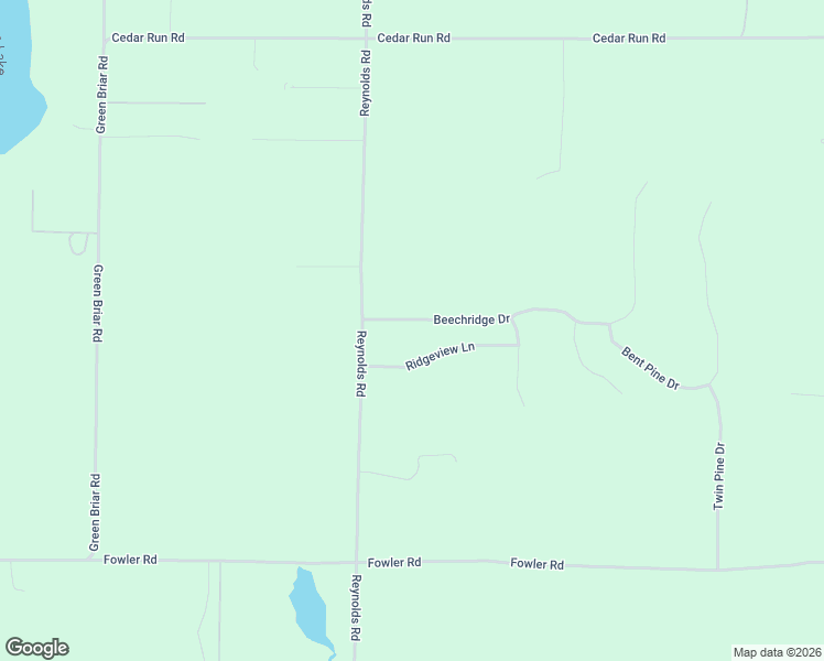map of restaurants, bars, coffee shops, grocery stores, and more near 19018-19198 Beechridge Drive in Lake Ann