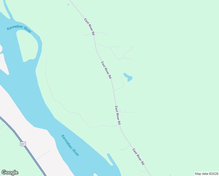 map of restaurants, bars, coffee shops, grocery stores, and more near 383 East River Road in Skowhegan