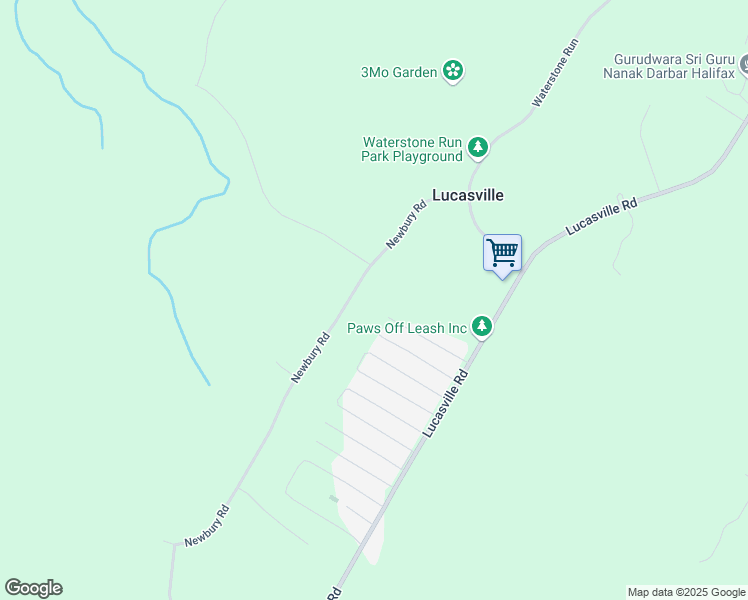map of restaurants, bars, coffee shops, grocery stores, and more near 162 Newbury Road in Hammonds Plains
