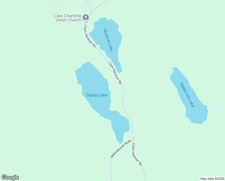 map of restaurants, bars, coffee shops, grocery stores, and more near 5121 Clam Harbour Road in Lake Charlotte