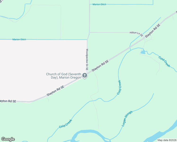 map of restaurants, bars, coffee shops, grocery stores, and more near 7497 Stayton Rd SE in Turner