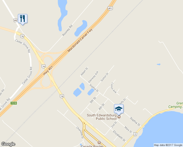 map of restaurants, bars, coffee shops, grocery stores, and more near 6 Glenway Avenue in Johnstown