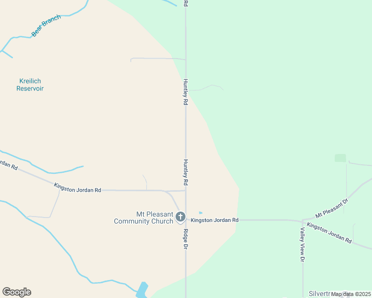 map of restaurants, bars, coffee shops, grocery stores, and more near 40363 Huntley Road in Scio
