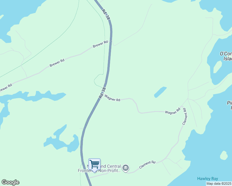 map of restaurants, bars, coffee shops, grocery stores, and more near 1043 Wagner Road in Sharbot Lake