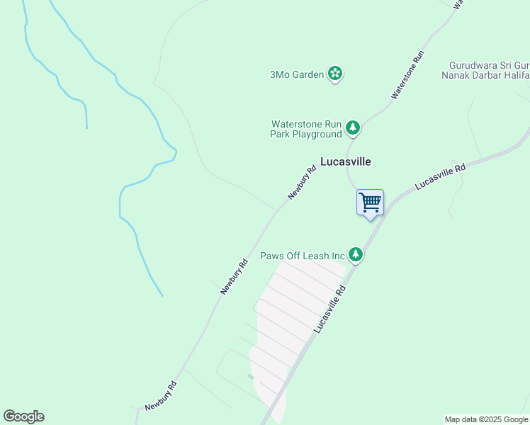 map of restaurants, bars, coffee shops, grocery stores, and more near 162 Newbury Road in Hammonds Plains