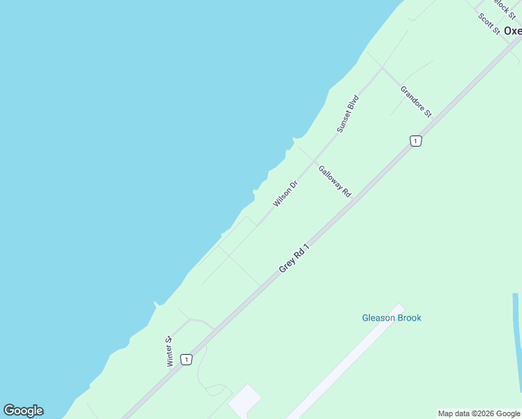 map of restaurants, bars, coffee shops, grocery stores, and more near 141 Wilson Drive in Wiarton
