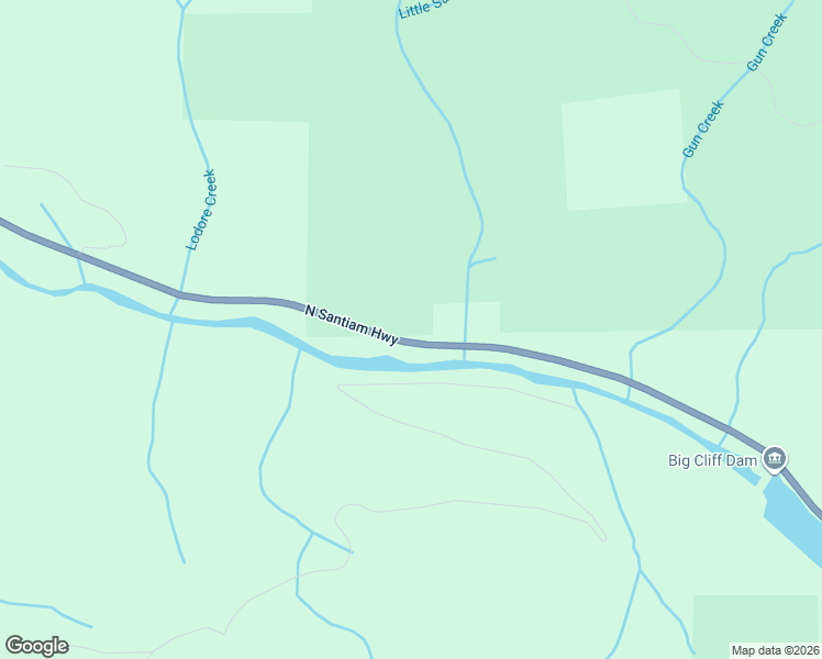 map of restaurants, bars, coffee shops, grocery stores, and more near 37989 North Santiam Highway in Gates