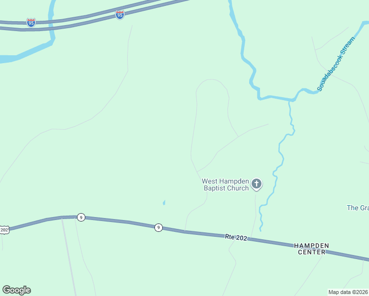 map of restaurants, bars, coffee shops, grocery stores, and more near 95 Dunton Circle in Hampden