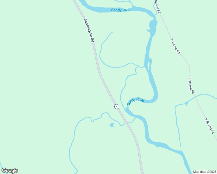 map of restaurants, bars, coffee shops, grocery stores, and more near 722 Farmington Road in Strong