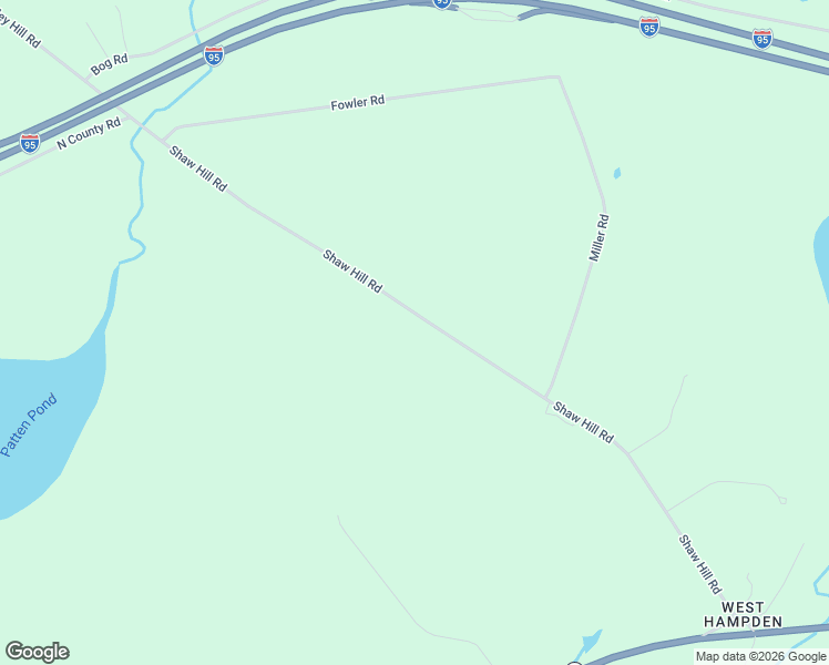 map of restaurants, bars, coffee shops, grocery stores, and more near 187 Shaw Hill Road in Hampden