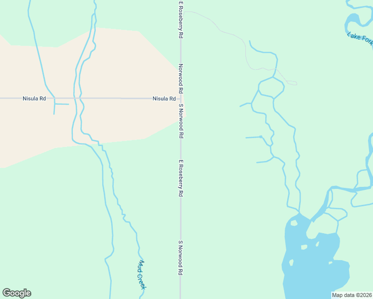 map of restaurants, bars, coffee shops, grocery stores, and more near 13314 South Norwood Road in Donnelly