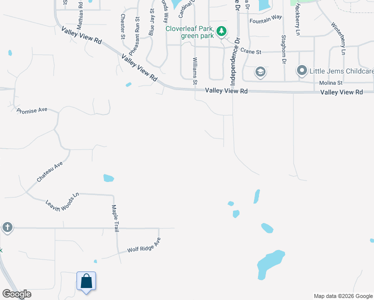 map of restaurants, bars, coffee shops, grocery stores, and more near 2512 Valley View Road in Shakopee