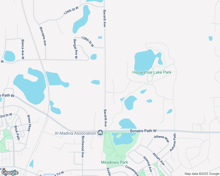 map of restaurants, bars, coffee shops, grocery stores, and more near 13057 Ayrfield Court in Rosemount
