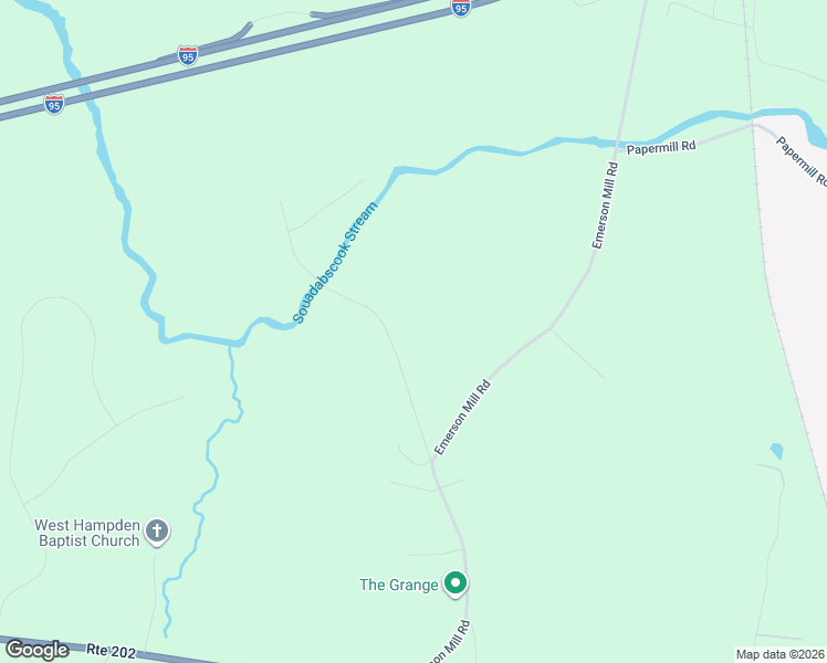 map of restaurants, bars, coffee shops, grocery stores, and more near 64 Manning Mill Road in Hampden