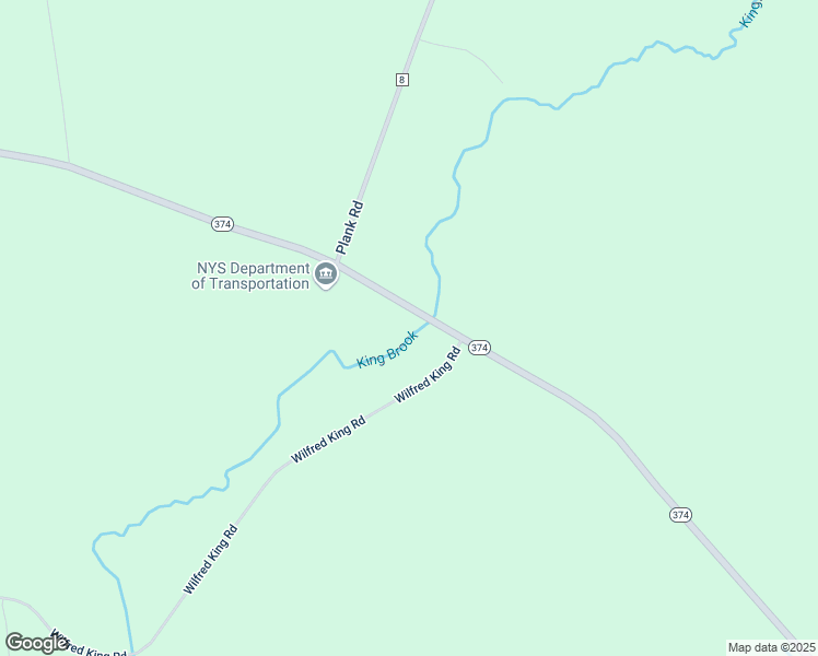 map of restaurants, bars, coffee shops, grocery stores, and more near 2053 New York 374 in Ellenburg Depot