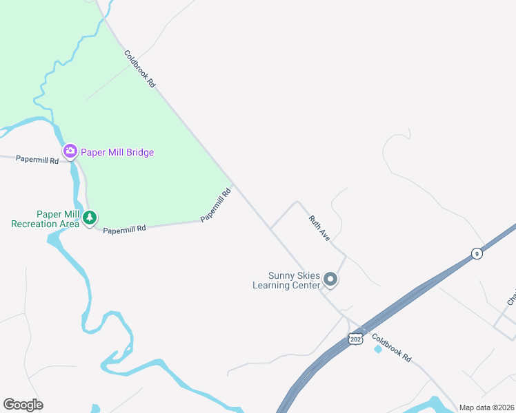 map of restaurants, bars, coffee shops, grocery stores, and more near 214 Coldbrook Road in Hampden