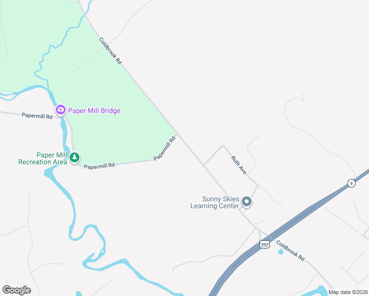 map of restaurants, bars, coffee shops, grocery stores, and more near 223-243 Coldbrook Road in Hampden