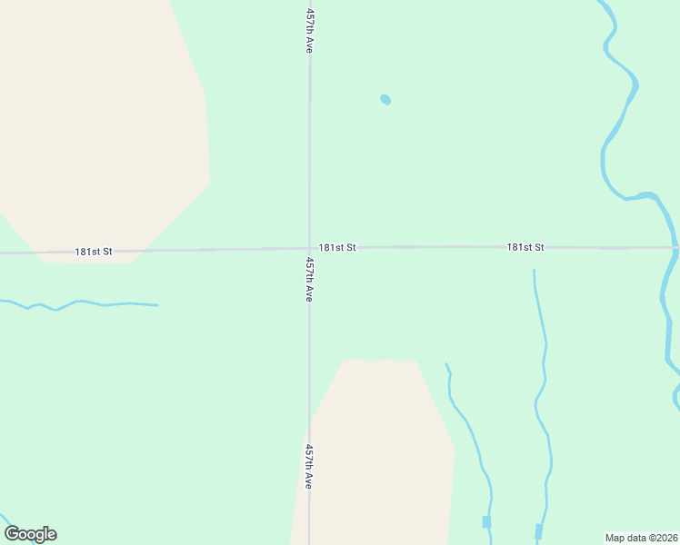 map of restaurants, bars, coffee shops, grocery stores, and more near 18110 457th Avenue in Castlewood