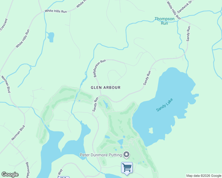 map of restaurants, bars, coffee shops, grocery stores, and more near 11 Merion Court in Hammonds Plains