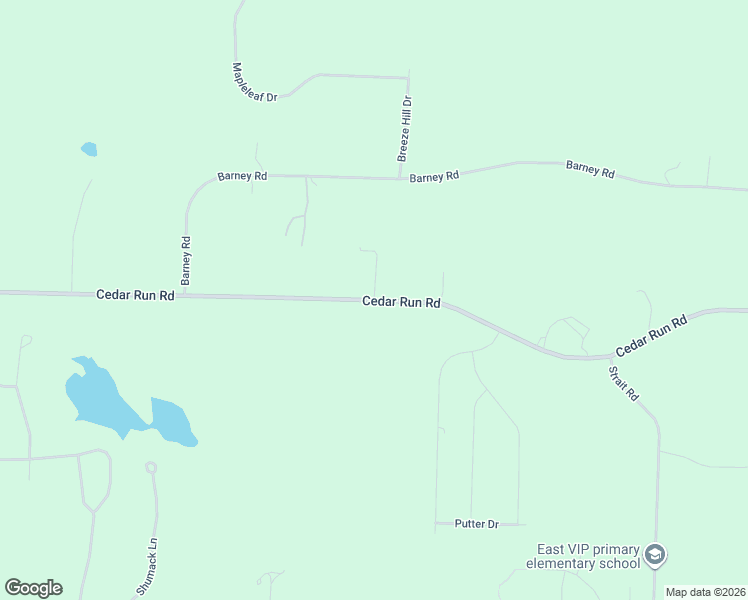 map of restaurants, bars, coffee shops, grocery stores, and more near 7757 Cedar Run Road in Traverse City