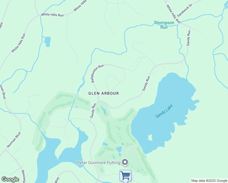 map of restaurants, bars, coffee shops, grocery stores, and more near 171 Carnoustie Drive in Hammonds Plains