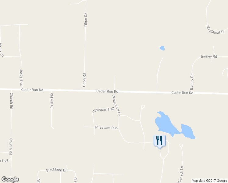 map of restaurants, bars, coffee shops, grocery stores, and more near 8677 Cedar Run Road in Traverse City