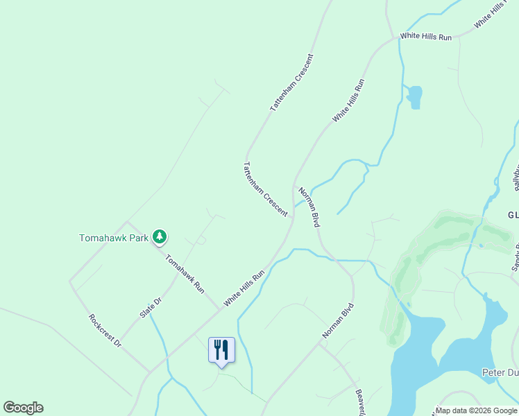map of restaurants, bars, coffee shops, grocery stores, and more near 44 Tattenham Crescent in Hammonds Plains