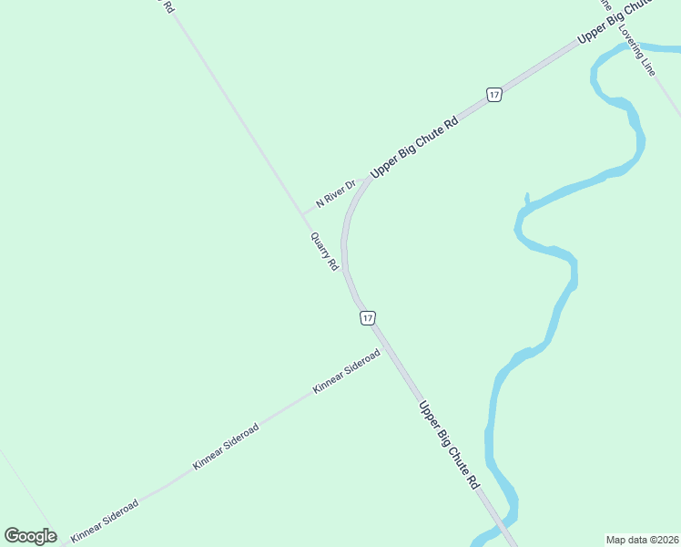 map of restaurants, bars, coffee shops, grocery stores, and more near 2403 Upper Big Chute Road in Coldwater