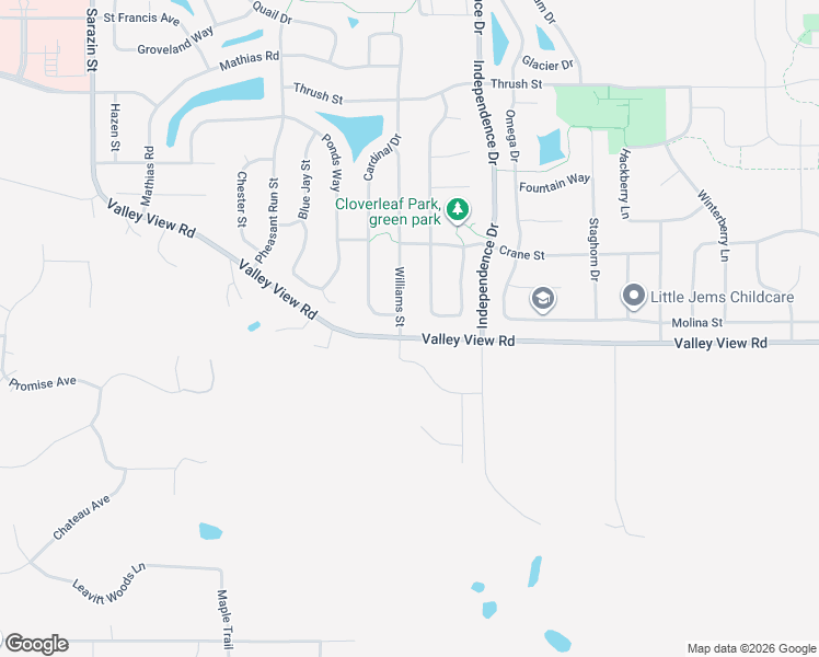 map of restaurants, bars, coffee shops, grocery stores, and more near 2161 Williams Street in Shakopee