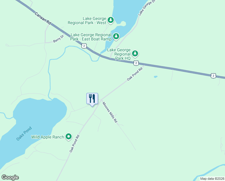 map of restaurants, bars, coffee shops, grocery stores, and more near 66 Oak Pond Road in Skowhegan