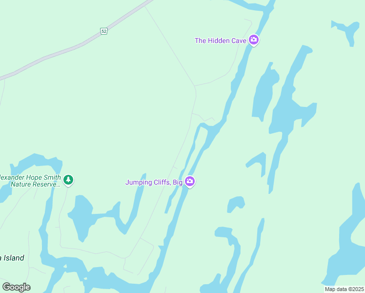 map of restaurants, bars, coffee shops, grocery stores, and more near 3305 Riverdale Drive in Washago