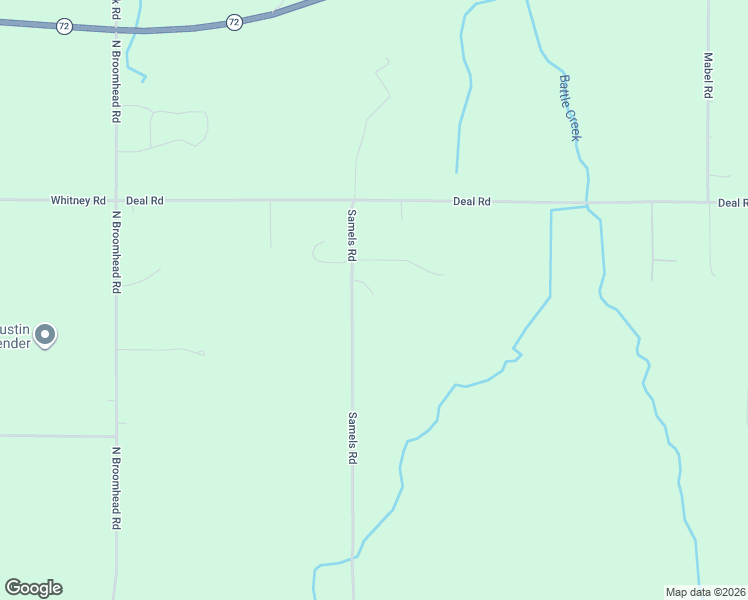 map of restaurants, bars, coffee shops, grocery stores, and more near 4770-5392 Samels Road in Grand Traverse