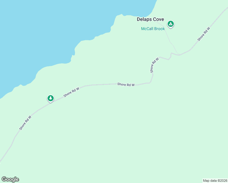 map of restaurants, bars, coffee shops, grocery stores, and more near Shore Road West in Annapolis County