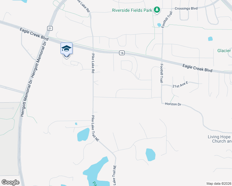 map of restaurants, bars, coffee shops, grocery stores, and more near 2163 Pike Lake Road in Shakopee