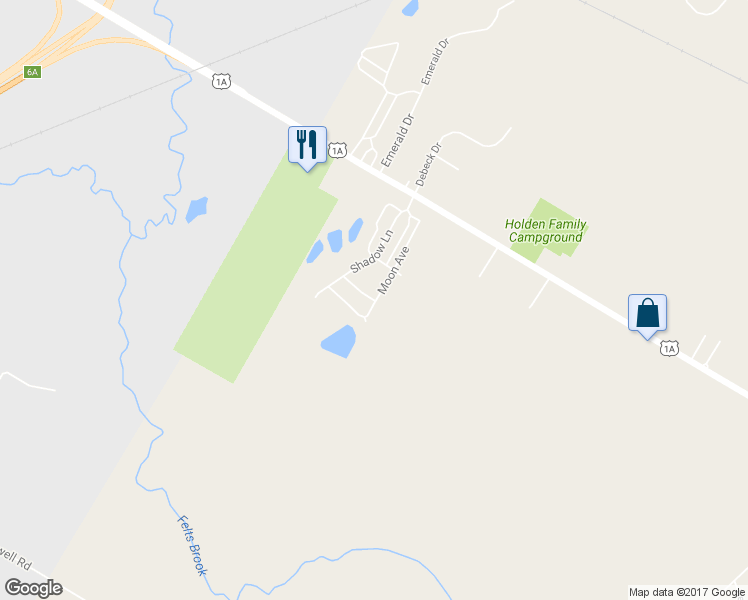 map of restaurants, bars, coffee shops, grocery stores, and more near 4 Lloyd Lane in Holden
