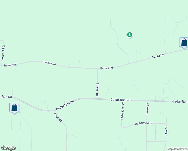 map of restaurants, bars, coffee shops, grocery stores, and more near 7001-7455 Barney Rd in Traverse City