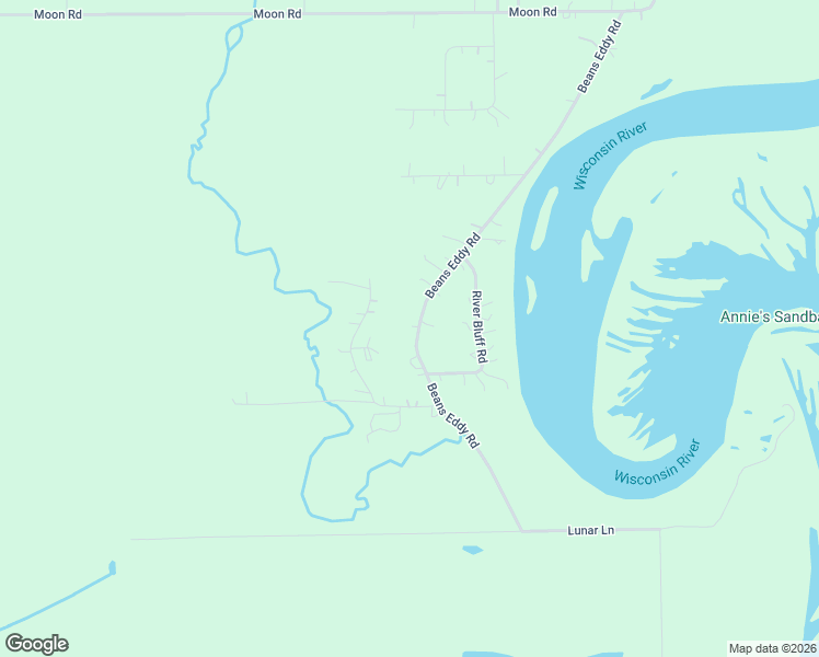 map of restaurants, bars, coffee shops, grocery stores, and more near 351 Beans Eddy Road in Mosinee