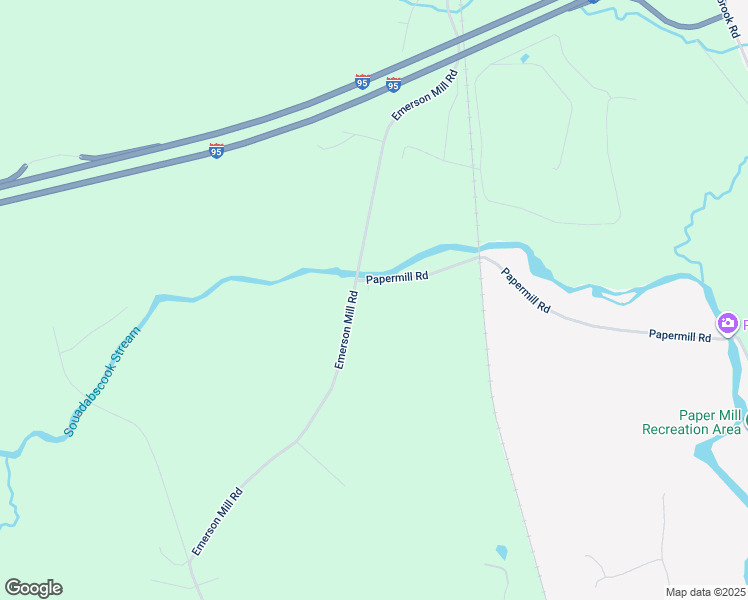 map of restaurants, bars, coffee shops, grocery stores, and more near 321 Papermill Road in Hampden
