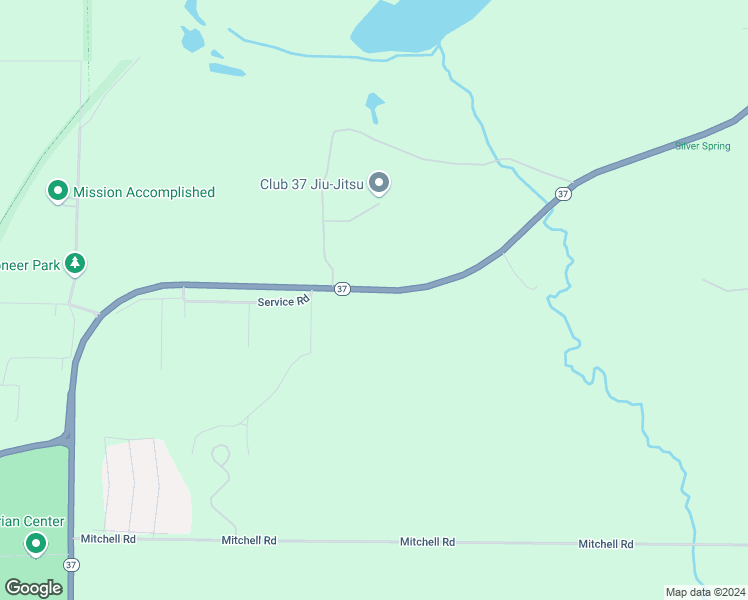 map of restaurants, bars, coffee shops, grocery stores, and more near W3450 Wisconsin 37 in Eau Claire