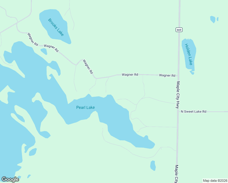 map of restaurants, bars, coffee shops, grocery stores, and more near 16713 Lucille Drive in Lake Ann