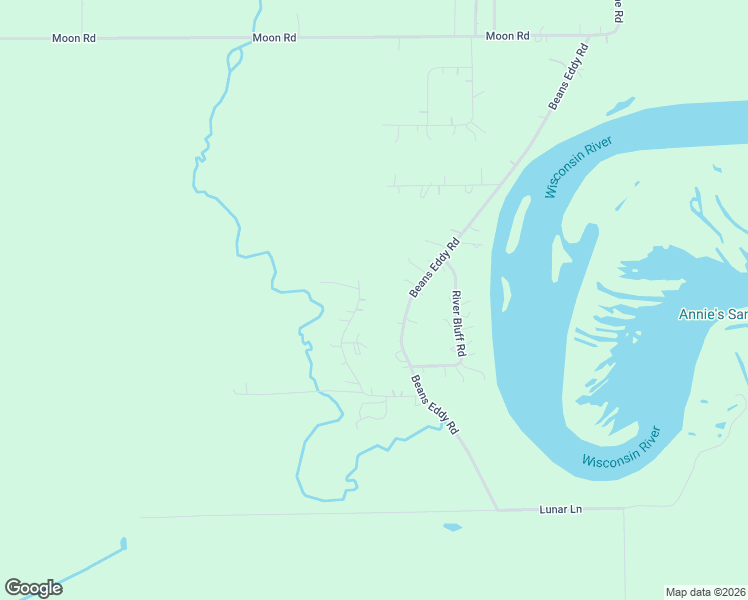map of restaurants, bars, coffee shops, grocery stores, and more near 351 Beans Eddy Road in Mosinee
