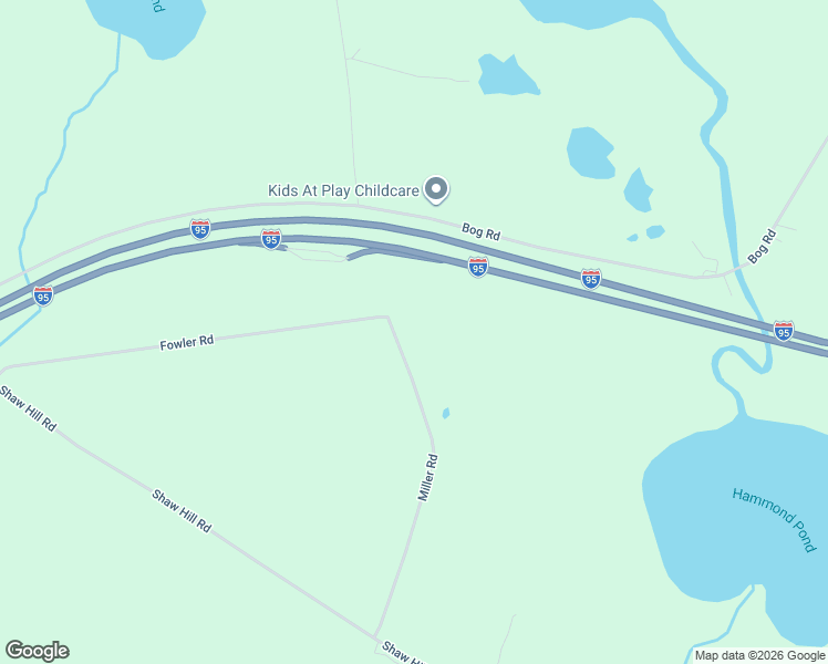 map of restaurants, bars, coffee shops, grocery stores, and more near 136 Miller Road in Hampden