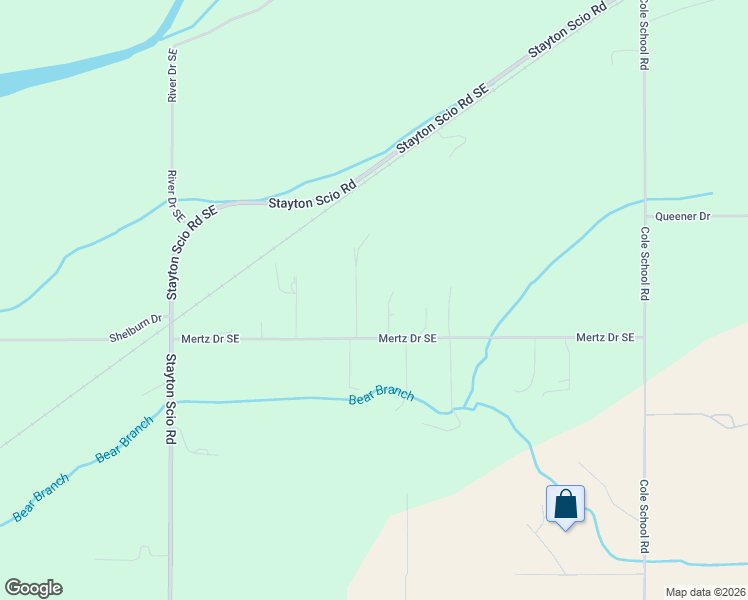 map of restaurants, bars, coffee shops, grocery stores, and more near 40893 Elk Ridge Lane in Stayton