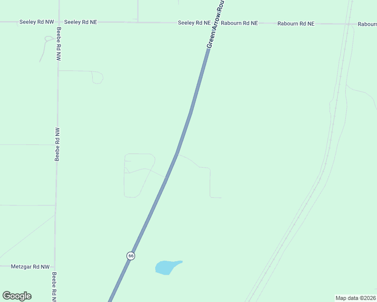 map of restaurants, bars, coffee shops, grocery stores, and more near 3416 Inwood Circle in Kalkaska