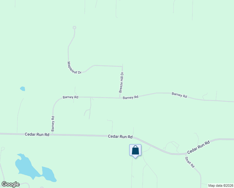 map of restaurants, bars, coffee shops, grocery stores, and more near 5266 Breeze Hill Drive in Traverse City