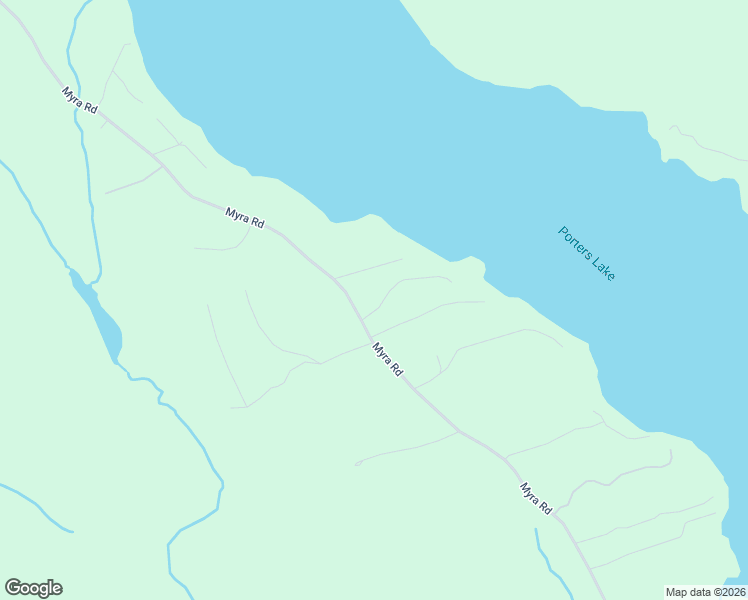 map of restaurants, bars, coffee shops, grocery stores, and more near 789 Myra Road in Porters Lake