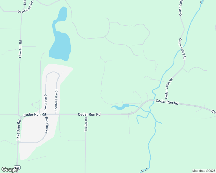 map of restaurants, bars, coffee shops, grocery stores, and more near 20928 Cedar Run Road in Traverse City