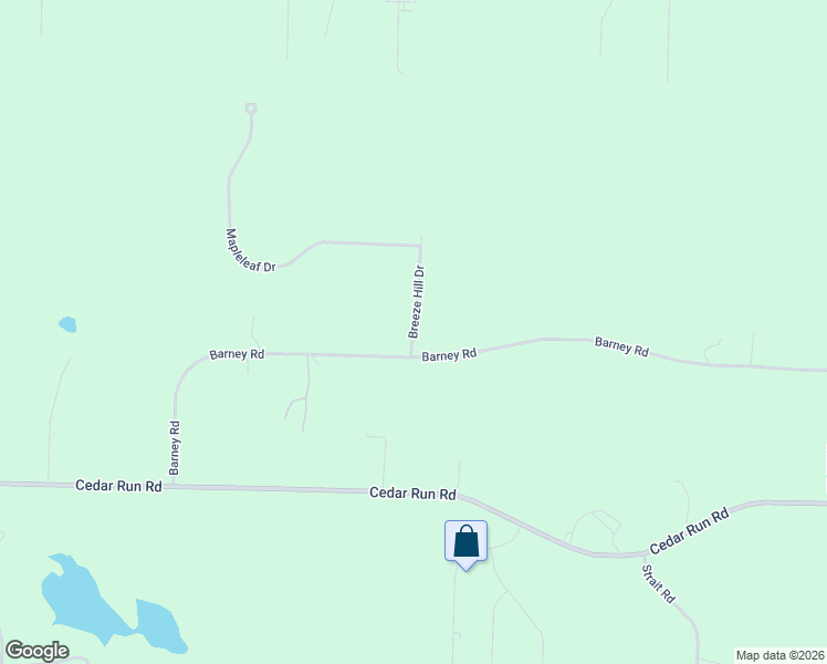 map of restaurants, bars, coffee shops, grocery stores, and more near 5266 Breeze Hill Drive in Traverse City