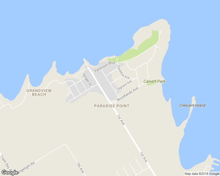 map of restaurants, bars, coffee shops, grocery stores, and more near 180 Limestone Road in Port McNicoll