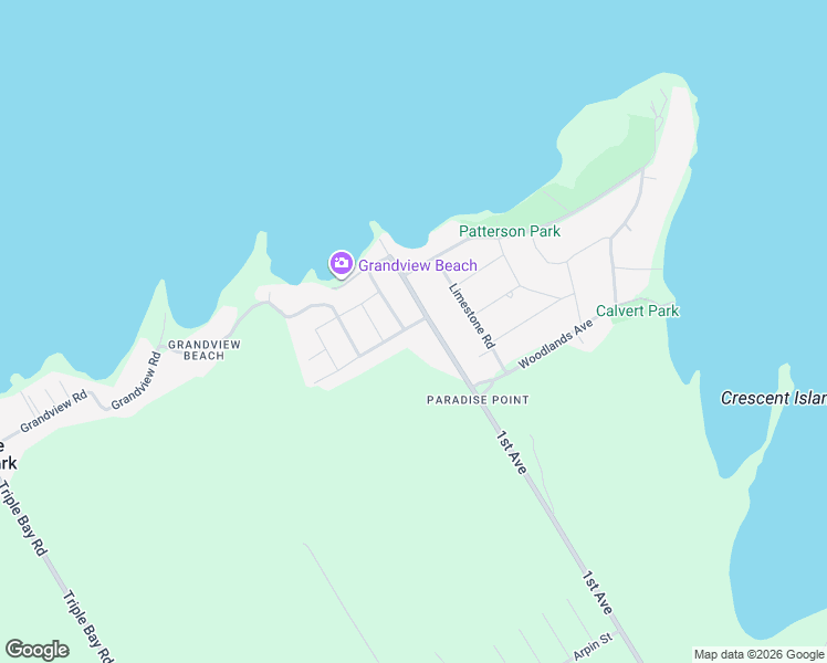 map of restaurants, bars, coffee shops, grocery stores, and more near 3 Earldom Boulevard in Port McNicoll